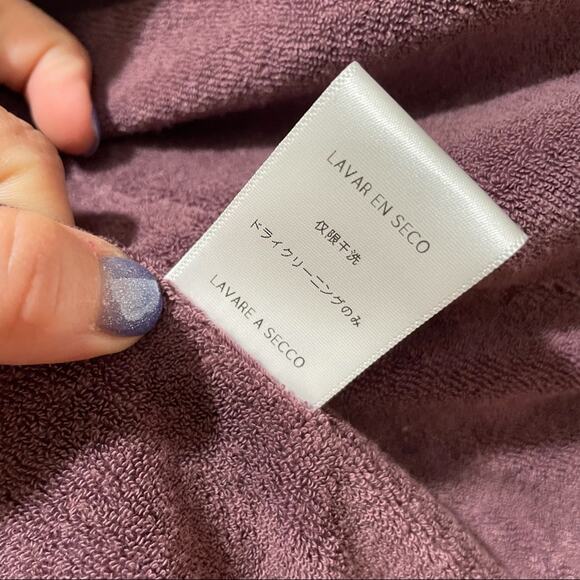 NEW MAISIE WILEN Humanoid Track Jacket Aubergine Purple Shiny Small - Picture 9 of 10